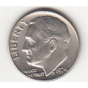 1974- 10 Cents (Dime) Rame-nickel Dollaro Stati Uniti Roosevelt  Dime FDC